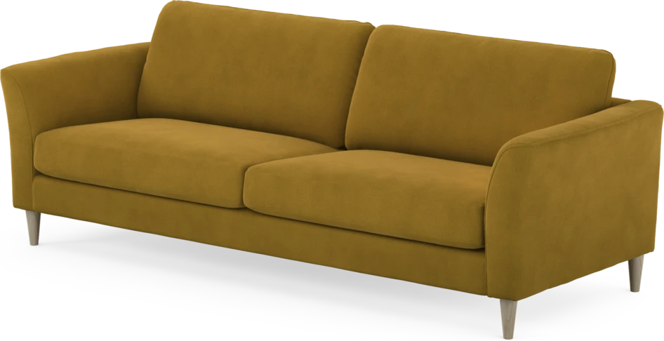 Bridge - 4-sits soffa - Gul