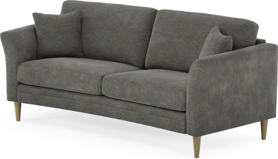 Eden - 2,5-sits soffa svängd - Grå