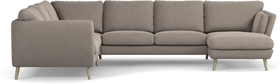 Madison Lux - Hörnsoffa med schäslong höger - Beige