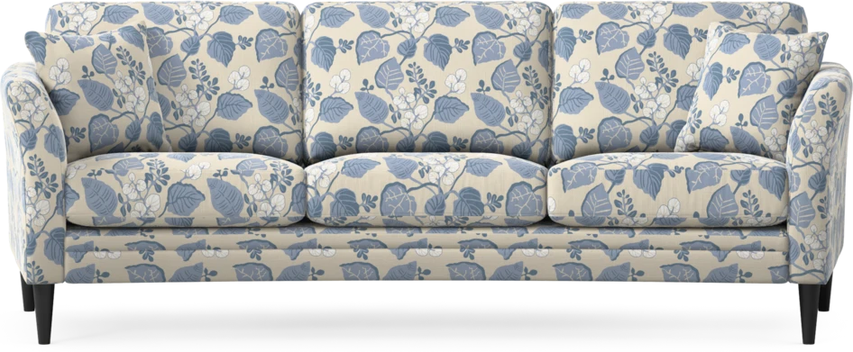 Eden - 3-sits soffa svängd - Flerfärgad