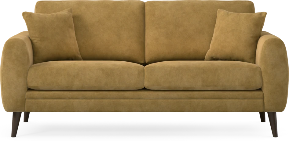 Eden - 2,5-sits soffa - Gul