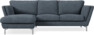 Madison Lux - 2-sits soffa med schäslong vänster - Vit