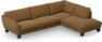Madison Lux - 3-sits soffa med divan höger - Brun
