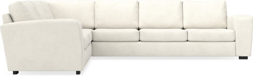 Friday - Hörnsoffa, 2+3-sits - Vit