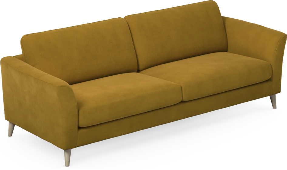 Bridge - 4-sits soffa - Gul