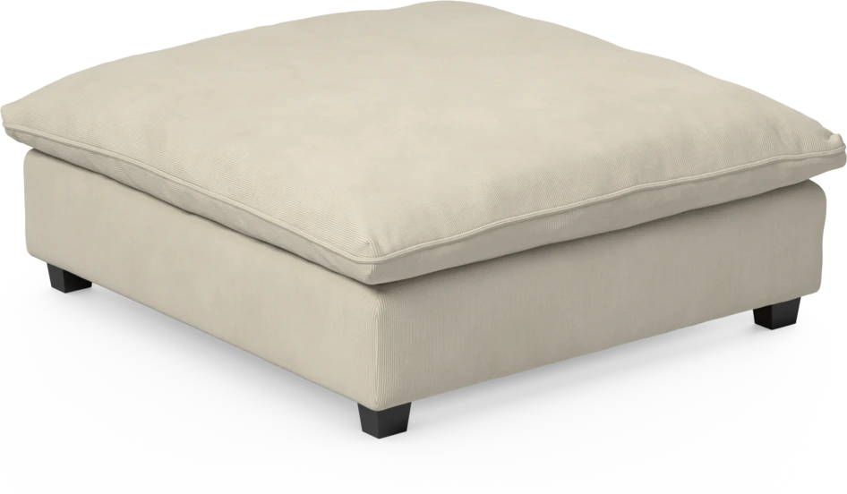 Bellora - Fotpall 105 - Vit