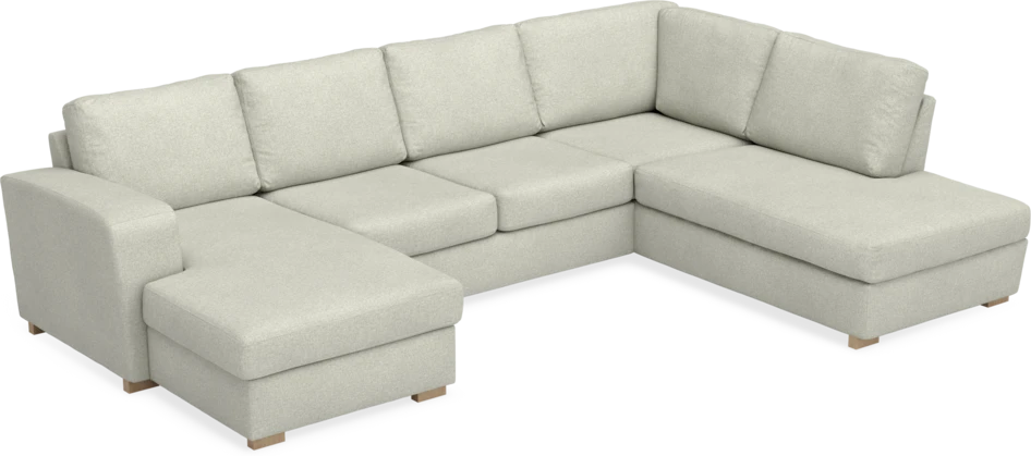 Friday - 3-sits soffa med schäslong vänster och divan höger - Beige