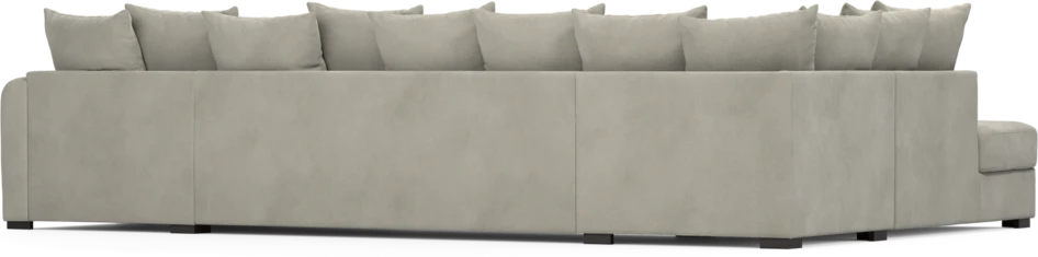 Town - 3-sits soffa med divan vänster och schäslong höger - Grå