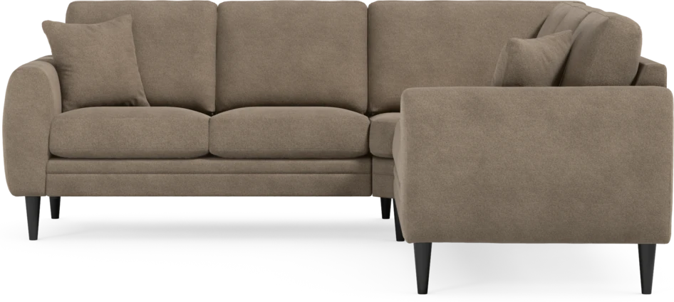 Eden - Hörnsoffa, 2+2-sits - Brun