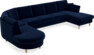 Eden - 3-sits soffa med divan vänster och schäslong höger - Blå