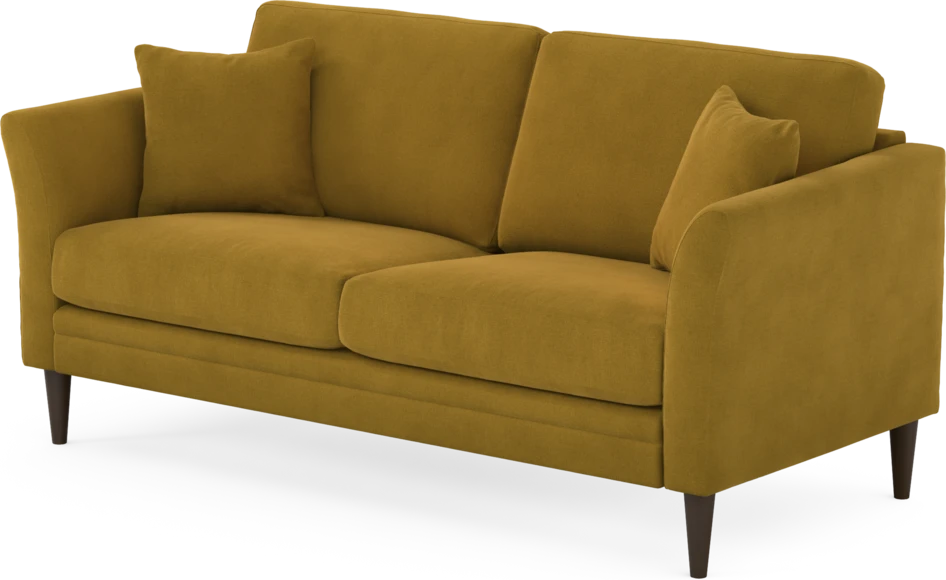 Eden - 2,5-sits soffa - Gul
