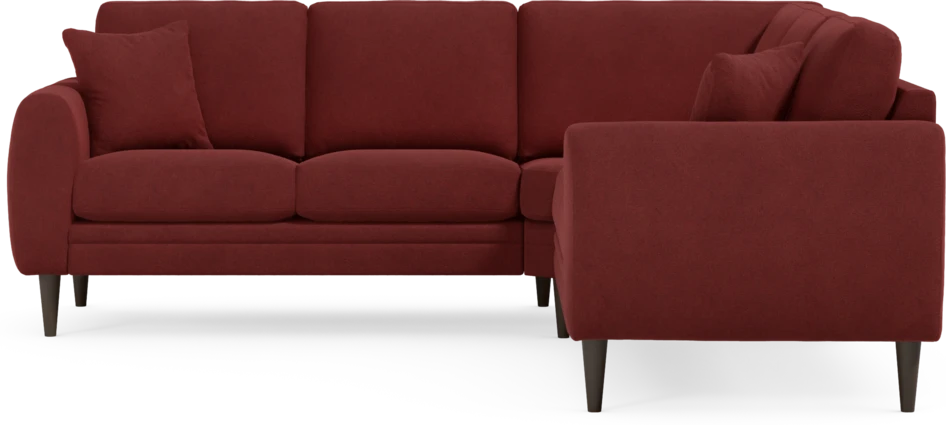 Eden - Hörnsoffa, 2+2-sits - Röd