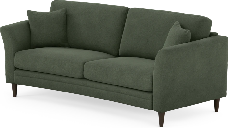 Eden - 2,5-sits soffa svängd - Grön