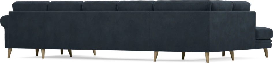 Eden - 3-sits soffa med divan vänster och schäslong höger - Blå