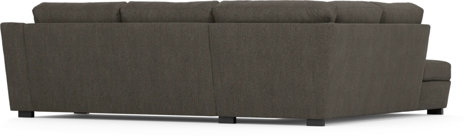Friday - 2,5-sits soffa med divan vänster - Brun