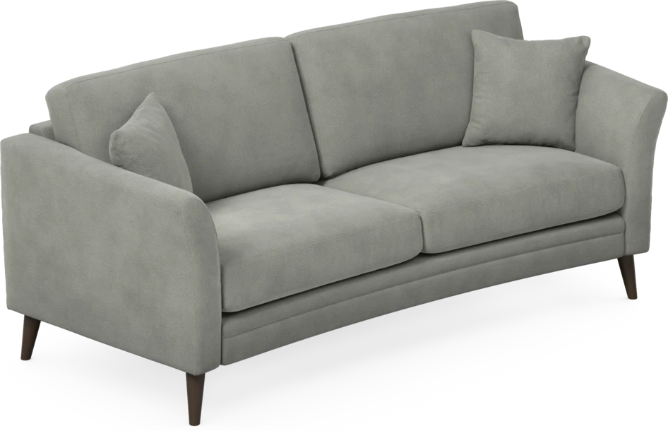 Eden - 2,5-sits soffa svängd - Grå
