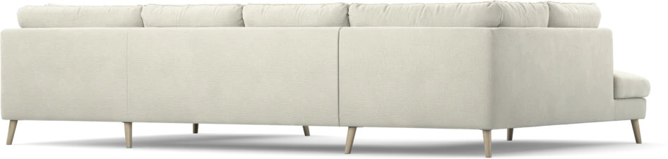 Madison - 2-sits soffa med divan vänster och höger - Vit
