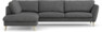 Madison - 3-sits soffa med divan vänster - Vit