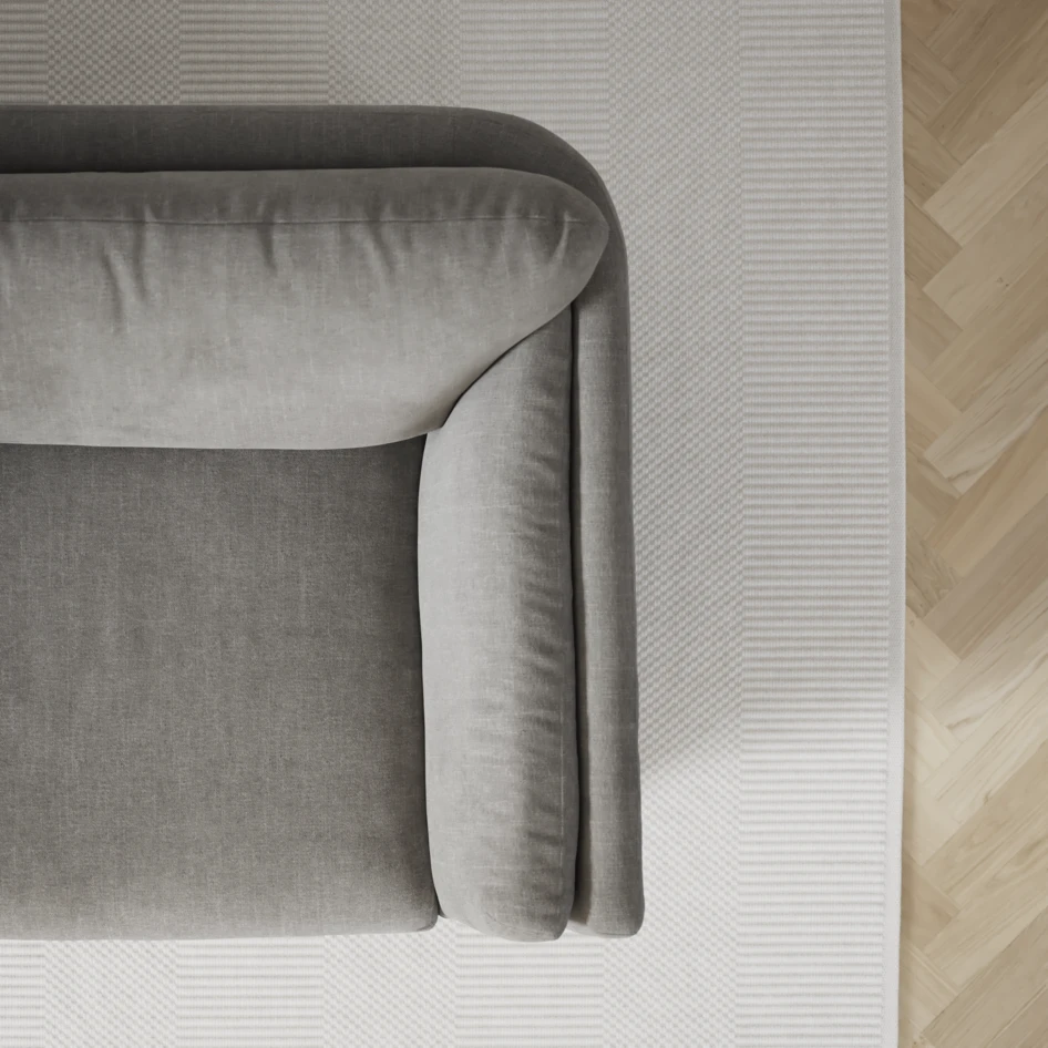 Madison Lux - Hörnsoffa 2+3-sits, hörn 1 - Grå