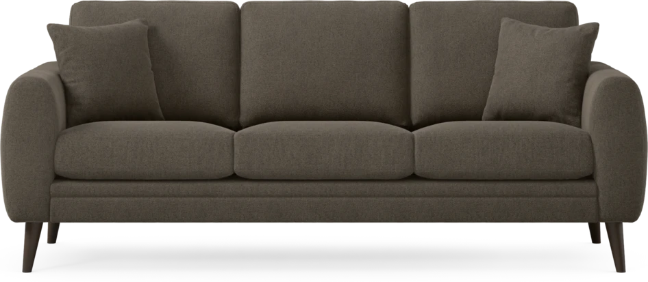 Eden - 3-sits soffa - Brun