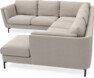 Madison - Hörnsoffa med schäslong höger - Beige