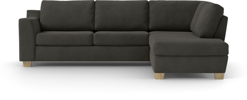 Friday - 2,5-sits soffa med divan höger - Grå