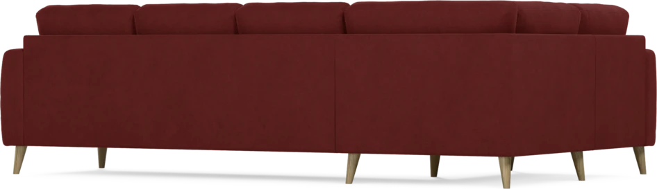 Eden - Hörnsoffa, 1+3-sits - Röd