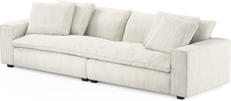 Bellora - 4-sits soffa, hel dyna - Vit
