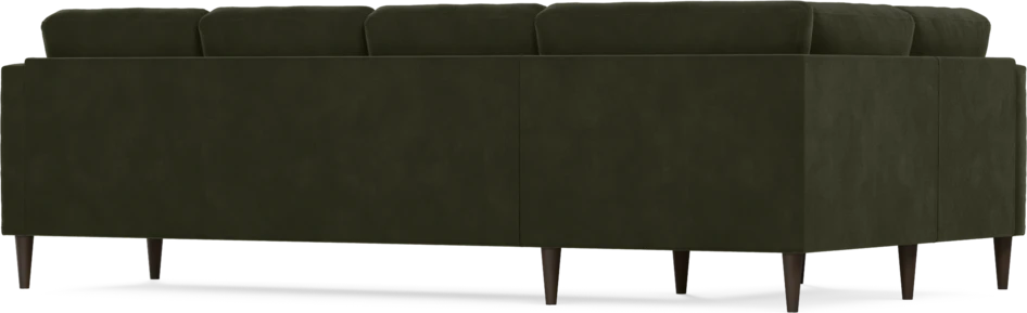 Eden - Hörnsoffa, 1+3-sits - Grön