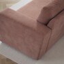 Friday - 3-sits soffa med divan vänster och schäslong höger - Rosa