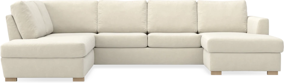 Friday - 3-sits soffa med divan vänster och schäslong höger - Beige