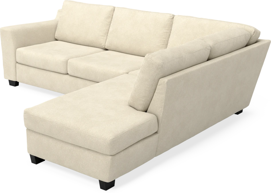 Friday - 2,5-sits soffa med divan höger - Beige