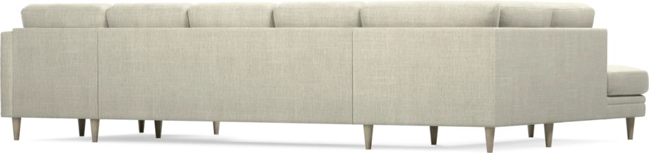 Eden - 3-sits soffa med divan vänster och schäslong höger - Beige