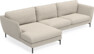 Madison - 3-sits soffa med schäslong vänster - Beige