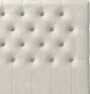 Delux Pikerad XL - Sänggavel, 90-210 cm - Beige