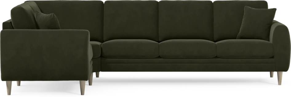 Eden - Hörnsoffa, 1+3-sits - Grön
