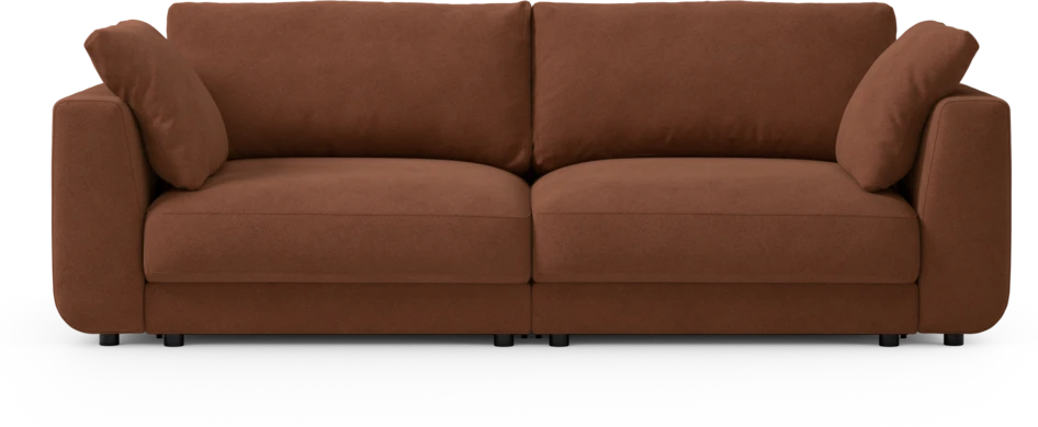 Amie - Bäddsoffa 3-sits - Orange