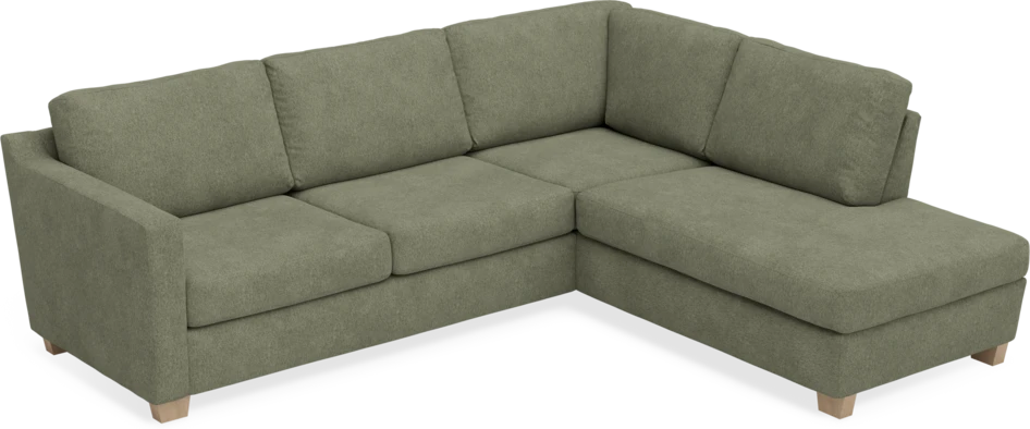 Friday - 2,5-sits soffa med divan höger - Vit