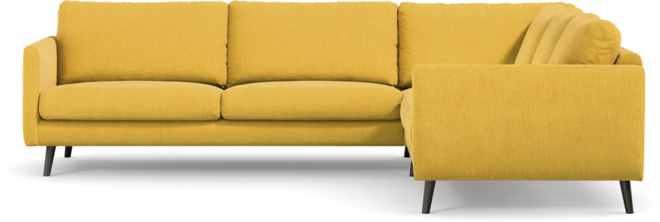 Madison Lux - Hörnsoffa 3+2-sits, hörn 1 - Gul
