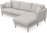 Eden - 2,5-sits soffa med schäslong - Grå