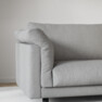 Cherrie - 4-sits soffa, fast klädsel - Grå