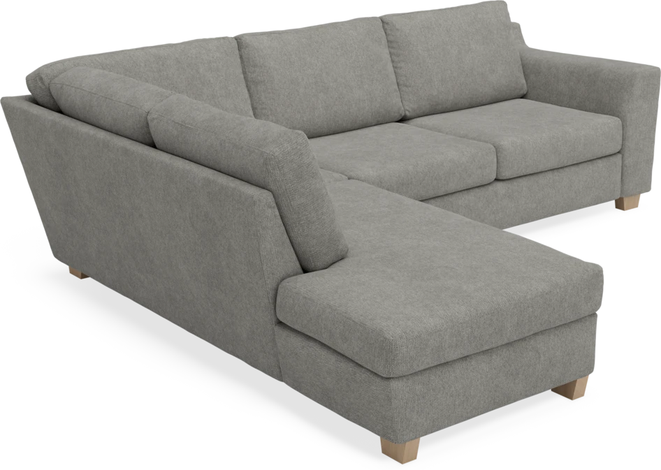 Friday - 2,5-sits soffa med divan vänster - Grå