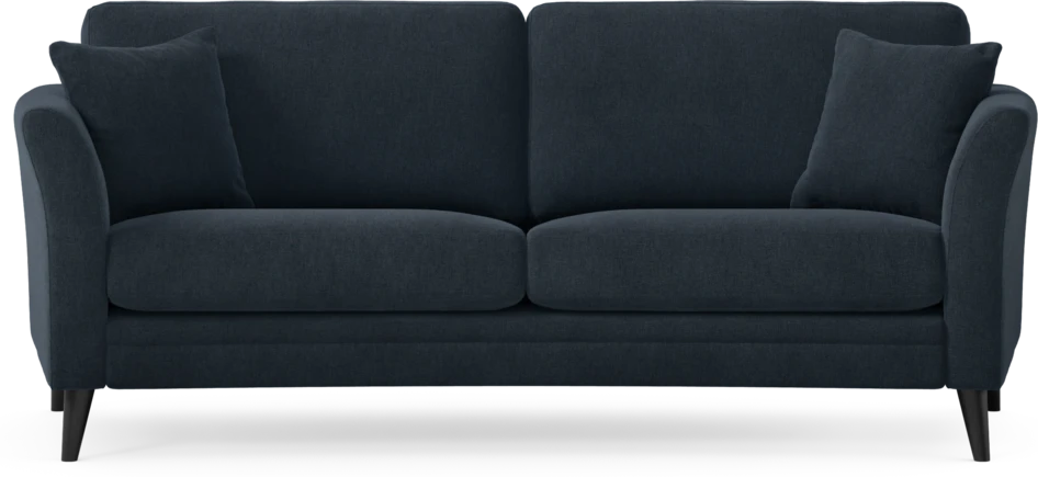 Eden - 2,5-sits soffa svängd - Blå