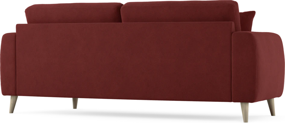 Eden - 2,5-sits soffa svängd - Röd