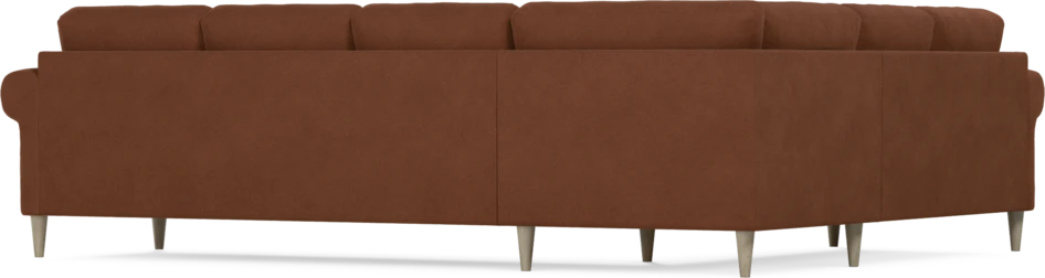 Eden - Hörnsoffa, 2+3-sits - Orange
