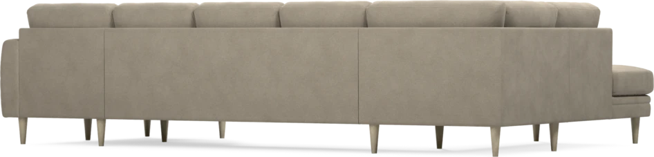 Eden - 3-sits soffa med divan vänster och schäslong höger - Beige
