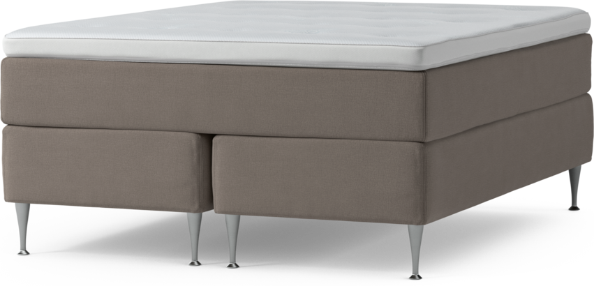 Delux Dream - Kontinentalsäng, dubbelsäng med bäddmadrass och sängben