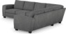 Friday - Hörnsoffa, 3+2-sits - Grå