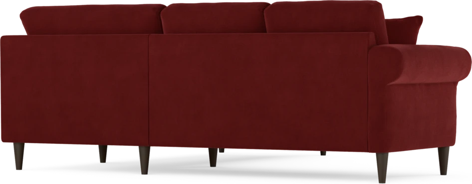 Eden - Hörnsoffa, 2+2-sits - Röd