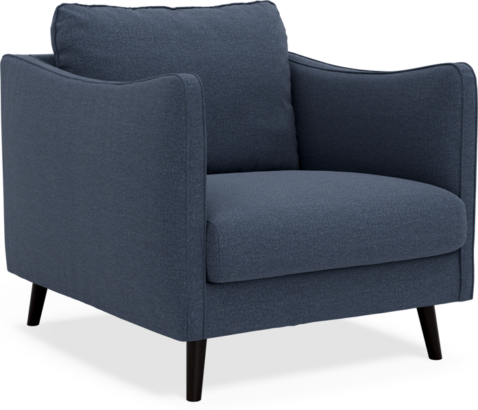 Madison Lux - Fåtölj, 70 cm - Blå